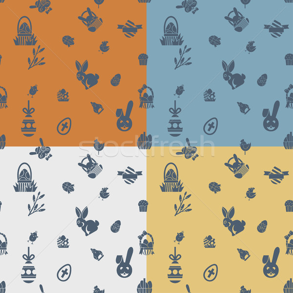 Easter Seamless Pattern Stock photo © HelenStock