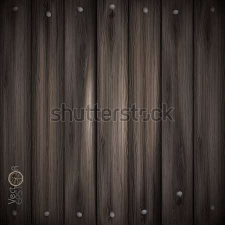 Geïllustreerd hout textuur eps 10 bouw Stockfoto © HelenStock