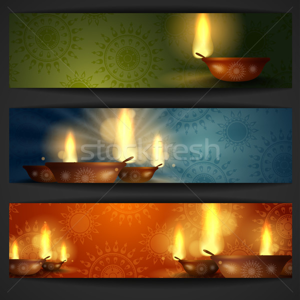 Happy Diwali Background. Stock photo © HelenStock