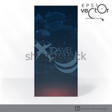 Greeting Card Design, Template Stock photo © HelenStock