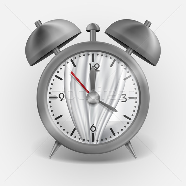 Metal Classic Style Alarm Clock. Stock photo © HelenStock