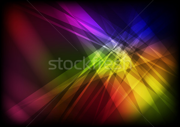 Cacos de vidro textura eps 10 luz quadro Foto stock © HelenStock