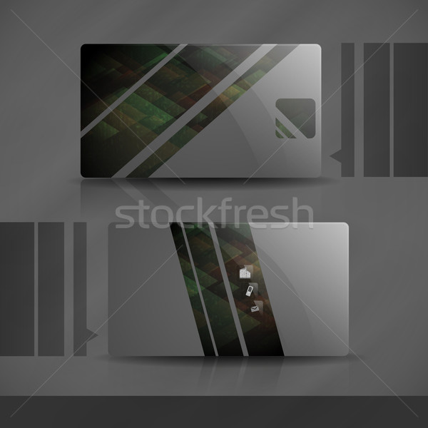 Business Card Design. Stock photo © HelenStock