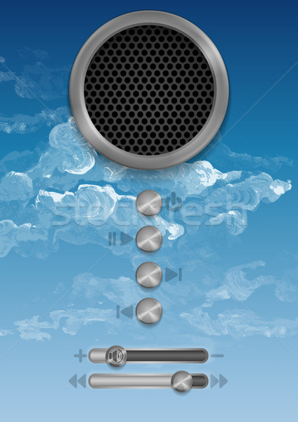 Abstract Speaker Concept Design Stock photo © HelenStock