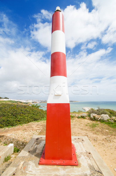 Coastline Lighthouse in Portimao, Portugal. Stock photo © HERRAEZ