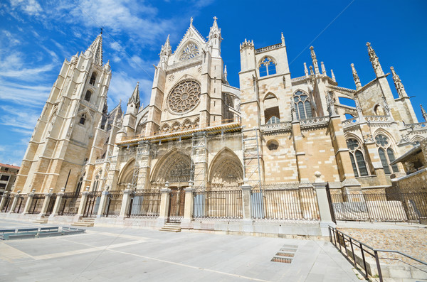 Leon Cathedral, Castilla y Leon, Spain. Stock photo © HERRAEZ