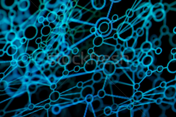Abstract reţea calculator neclara Internet informaţii Imagine de stoc © HerrBullermann