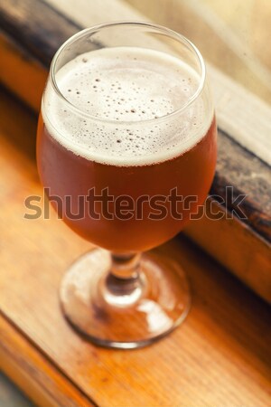 Glass of beer Stock photo © hiddenhallow