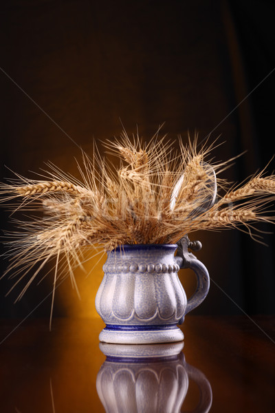 Mug of barley Stock photo © hiddenhallow