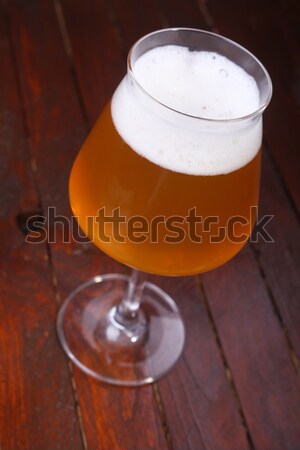 Glass of beer Stock photo © hiddenhallow