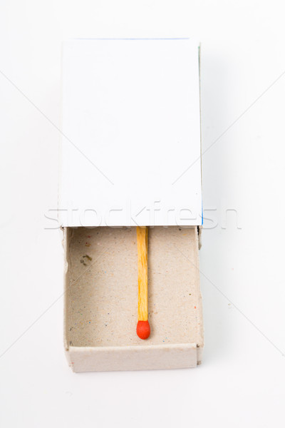 Match and matchbox isolated  Stock photo © hin255