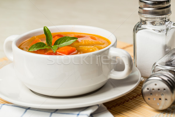 томатный картофеля морковь продовольствие пластина Сток-фото © hin255