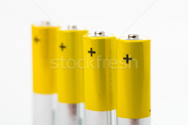  Battery AAA size arrange for use  Stock photo © hin255