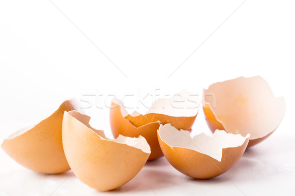 Quebrado ovo isolado comida fazenda vida Foto stock © hin255
