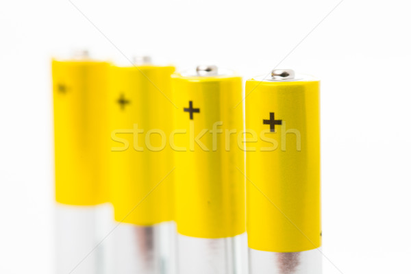  Battery AAA size arrange for use  Stock photo © hin255