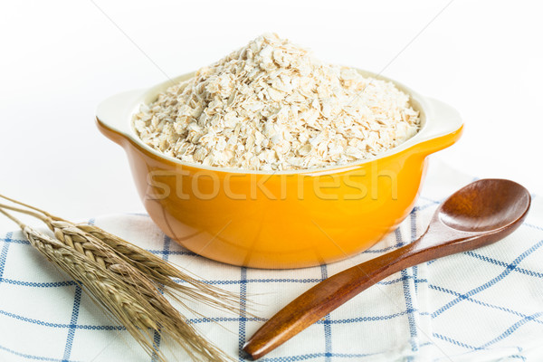  Oat flakes pile  Stock photo © hin255