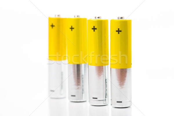  Battery AAA size arrange for use  Stock photo © hin255