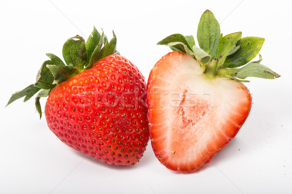 Strawberries berry isolated  Stock photo © hin255