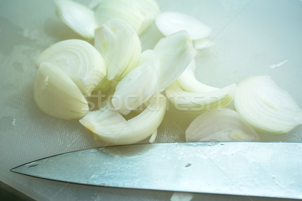 Chopped  onion  Stock photo © hin255