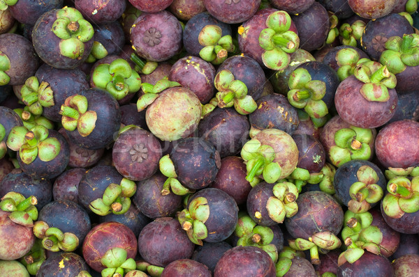 Stockfoto: Mangisboom · foto · groep · thai · vruchten · voedsel