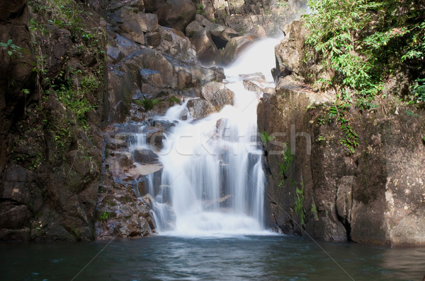 Namtok Phlio, Phlio waterfall Stock photo © hinnamsaisuy