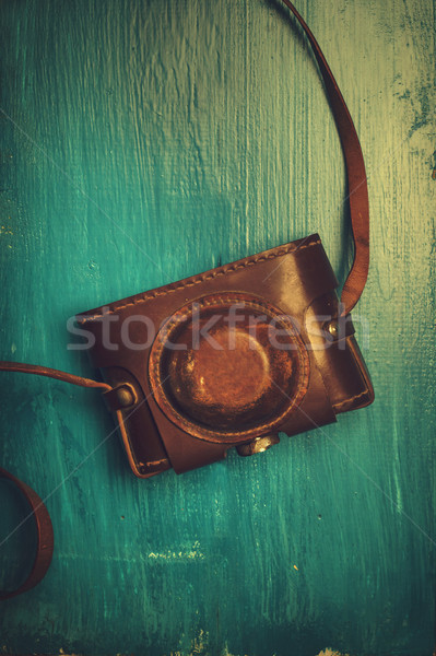 Vintage photo camera Stock photo © hitdelight