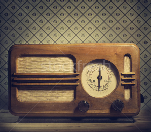 Vintage Radio Stock photo © hitdelight