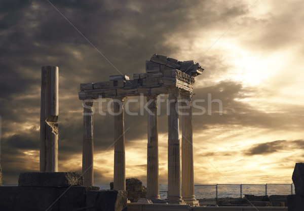 Temple of Apollo in Side Stock photo © hitdelight