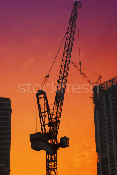 Construction site Stock photo © hitdelight