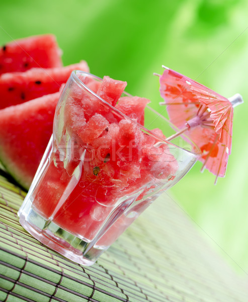 Stock photo: Watermelon juice