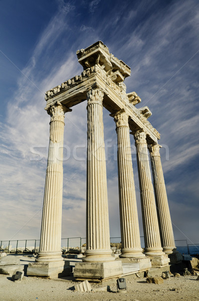 Temple of Apollo in Side Stock photo © hitdelight