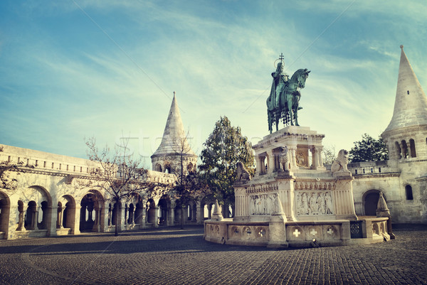 Statue of St. Stephen Stock photo © hitdelight