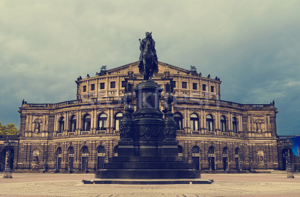 Opera House in Dresden Stock photo © hitdelight