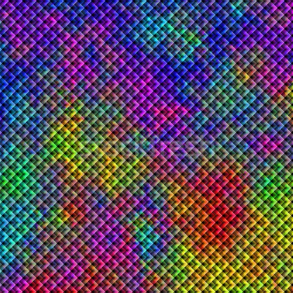 Kaleidoskop abstrakten Tapete Hintergrund Wand Design Stock foto © hlehnerer