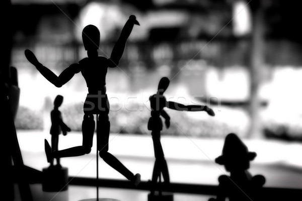 марионеточного улице тело модель игрушку Сток-фото © hlehnerer