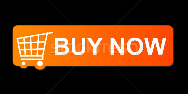 Orange bouton panier noir affaires [[stock_photo]] © hlehnerer