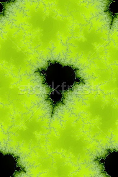 фрактальный зеленый бесшовный цветами науки обои Сток-фото © hlehnerer