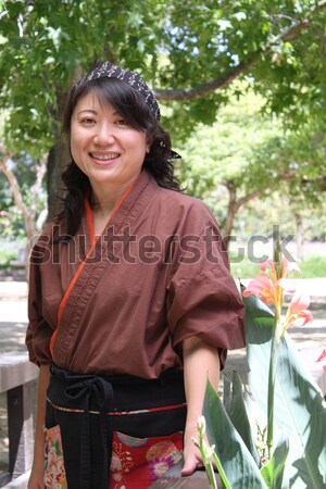 japanese women Stock photo © hlehnerer