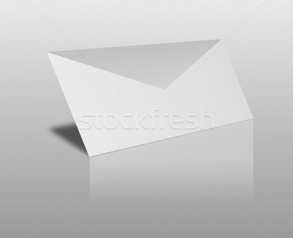 Enveloppe blanc noir gris affaires mail lettre [[stock_photo]] © hlehnerer