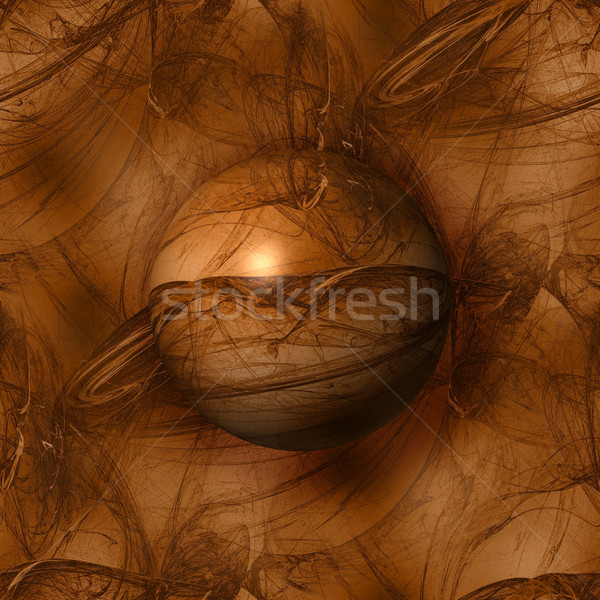 аннотация коричневый мира цвета фрактальный пространстве Сток-фото © hlehnerer