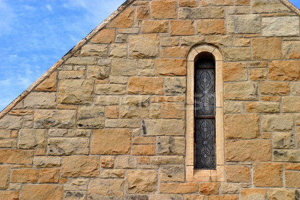 Small Church Windows Stock photo © hlehnerer