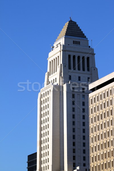 Los Ángeles ciudad sala azul claro cielo Foto stock © hlehnerer