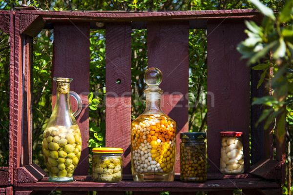 Healthy omemade preserves Stock photo © Hochwander