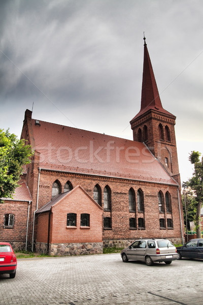 Starych kościoła miejsce religii kultu Fotografia Zdjęcia stock © Hochwander