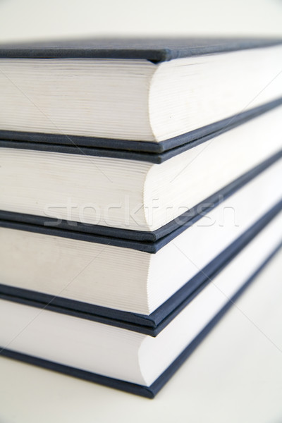 Stock fotó: Boglya · könyvek · fehér · papír · könyv · diák