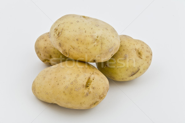 Młodych ziemniaki naturalnych cztery cień Zdjęcia stock © Hochwander