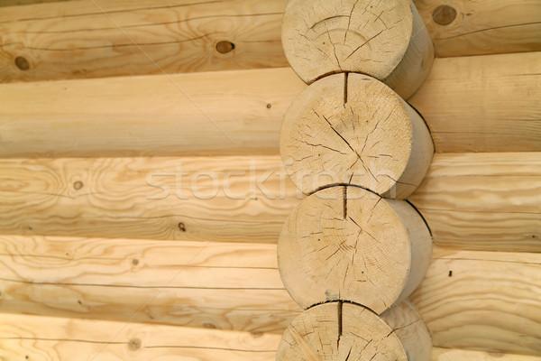 Stock photo: wooden abstract