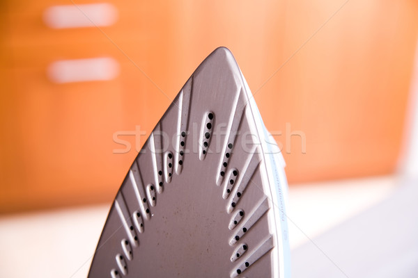 żelaza stali hot powierzchnia nowoczesne garnitur Zdjęcia stock © Hochwander