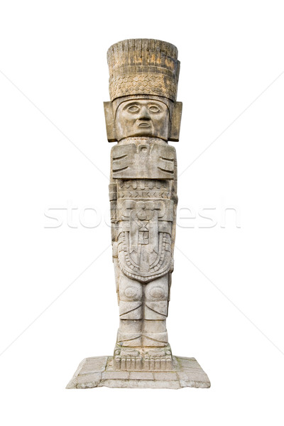 ancient aztec statue Stock photo © Hochwander