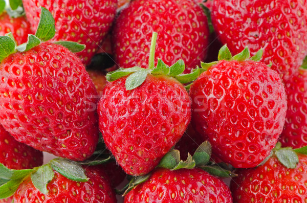 Fresh ripe strawberry  Stock photo © homydesign